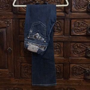 Miss Me silver sequin detail!